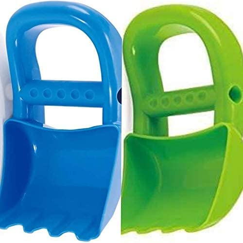 Hape Sandspielzeug Handbagger – Grün, Ab 18 Monaten, UV-beständig, Für Sandkasten & Strand