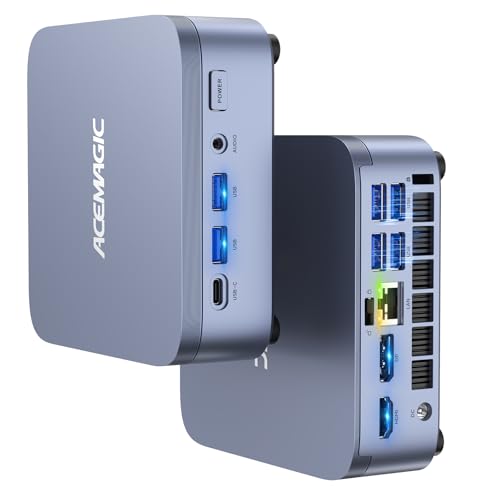 ACEMAGIC Matrix M5 Mini PC Intel Core i7-14650HX (16C/24T, jusqu'à 5,2 GHz), 32 Go DDR4 1 to NVMe SSD Mini Ordinateur de Bureau,Triple Affichage 4K,WiFi 6E,Bluetooth 5.2,Windows 11 Pro Intel