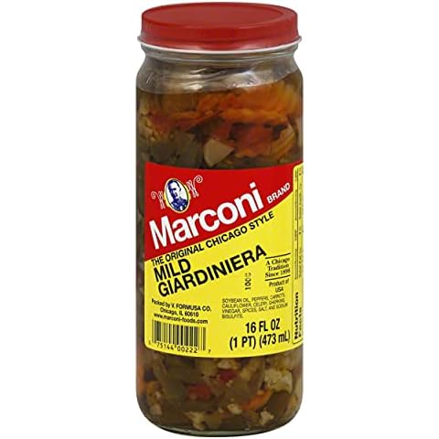 Marconi Mild Giardiniera, 16 Ounce Cover