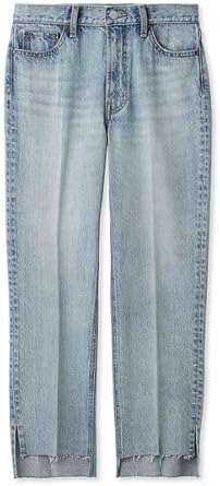 Amazon | [ミラオーウェン] 裾段差脇スリットデニムパンツ | ジーンズ 通販 