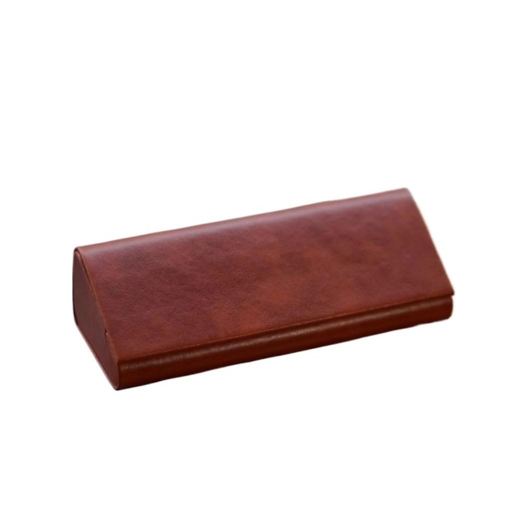 Étui À Lunettes Rectangulaire Rétro En Cuir, De Soleil Portable Unisexe Étui à Lunettes pour Femme