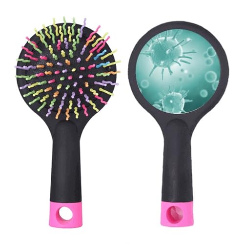 Brosse à cheveux démêlante brosse coussin salon motif cellule