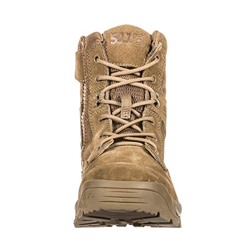 Image of 5.11 Tactical Men's A.T.A.C. 2.0 6 inch Side Zip Desert, Ortholite Achilles Cuff, Style 12395