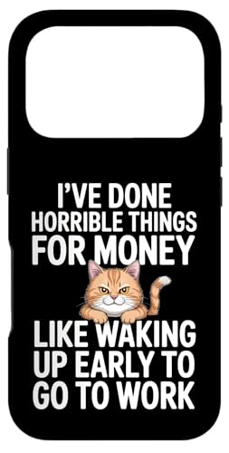 Funny Horrible Things For Money ����ȔL�̌��t �X�}�z�P�[�X iPhone 17 Pro �p