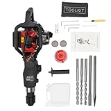 Gasoline Jack Hammer,32.7CC Powered Demolition Drill Hammer, Single Cylinder Concrete Breaker Drill Punch Bit for Foudation Driveway Concrete Floor Solid Rock Gasoline Jack Hammer,32.7CC Powered Demolition Drill Hammer, Single Cylinder Concrete Breaker Drill Punch Bit for Foudation Driveway Concrete Floor Solid Rock
