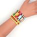 Fugift Accesorios de moda para niña Regalos Bohemia Elástico Colorido Azulejo Esmalte...