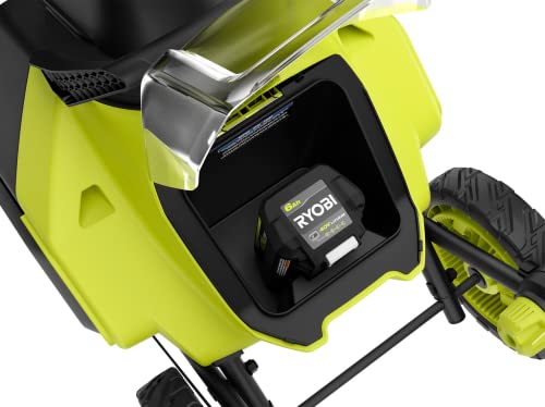 Ryobi 40V Hp Brushless 18In Single-Stage Cordless Electric Snow Blower With 6.0Ah Battery And Charger-Ry40890Vnm #TOP5