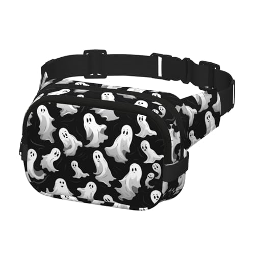 Sac banane de voyage noir idéal pour vos festivals et Halloween