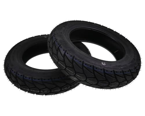 2EXTREME Reifen Satz vorne + hinten Kenda K415 Bali AF32 100/90-10 56J TL M+S Roller Set, Wasserverdrängendes Profil, Optimale Bodenhaftung, Ideal für Regen