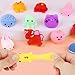 20 Pack Mochi Squishy Toys Set, Mini Animals and Fruits Squishies Fidget Toys Bulk Party Favors for Kids Anxiety Stress Relief, Goodie Bags Fillers, Classroom Prizes, Birthday Gifts Party Favors