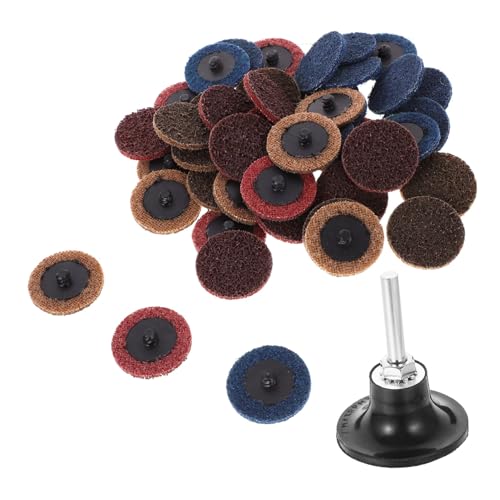 Accessoires pour outils angulaires de ponçage et rénovation de pièces métalliques en atelier