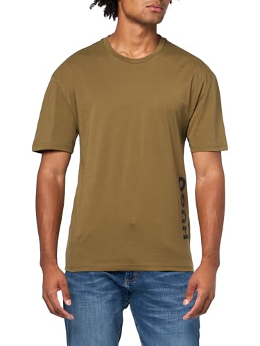 HUGO Men's Vertical Logo Cotton Short-Sleeve T-Shirt