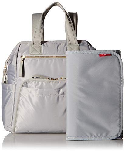 Bolsa Maternidade Main Frame, Skip Hop, Cinza, 36 x 16 x 37 cm