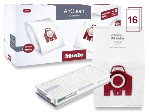 Image of Miele FJM Vacuum Cleaner Bags, Allergy XXL-Pack for Select Canister Vacuums