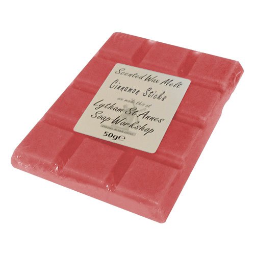 Lytham St Annes Soap Workshop Cinnamon Sticks Wax Melt Bar