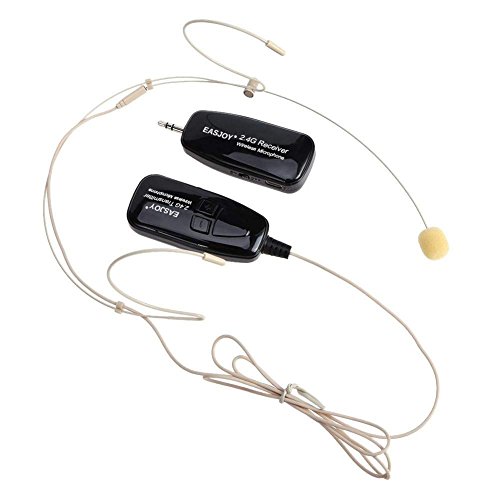 2.4G Wireless Lavalier Microphone for Voice Amplifier and Recording Shirt Mic for iPhone