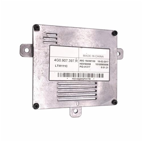 BWWIEZRS Montaje Faros Compatible con A1 A6 A3 Q3 2015 2016 2017 2018 Unidad de Control del módulo de luz de circulación Diurna de balasto para Faro de xenón para automóvil 4G0907397R