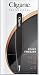 Professional Pointed Tweezers for Ingrown Hair BLACK | Precision Pointy Tip for Men & Women, Stainless Steel | Best for Facial Hair Removal, Eyebrows & Splinters | Cliganic 90 Days Warranty