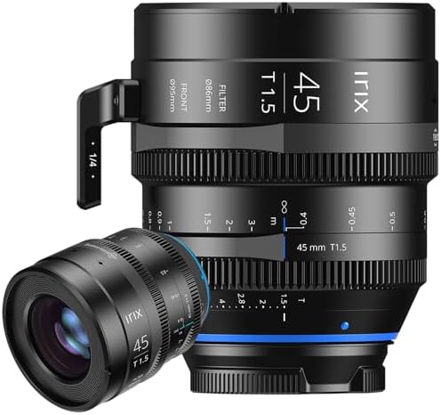 Irix Cine 45mm T1.5 Cinema Lens for Nikon Z-Mount Cameras | Milit...
