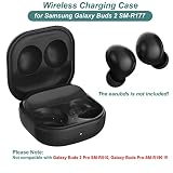 Kissmart Etui ładujące do Samsung Galaxy Buds 2, zapasowe etui na ładowarkę, stacja dokująca do Galaxy Buds 2 SM-R177 Bluetooth Earbuds (czarne)