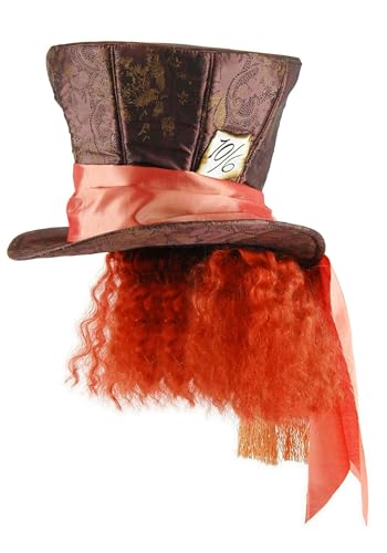 elope Mad Hatter Hat w/Hair