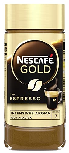 Löslicher Kaffee Nescafé Gold Typ Espresso im Vergleich