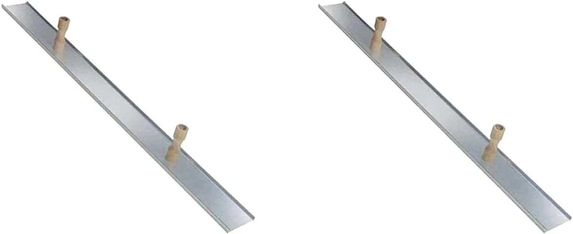 Kraft Tool PL410 Genuine Extra-Lite Smooth Edge Magnesium Darby with Double Knob Handle, 42-Inch (Two Pack)