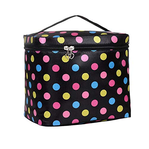 BESU Cosmetic Bag Large Makeup Bags Portable Brushes Case Travel Kit Toiletry Bags for Women Large Waterproof Cosmetic Make up Organizer