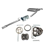 Auspuff W210 2.7 Kombi 06/1999-05/2003 Auspuff Endtopf + Anbausatz