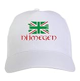 Tipolitographie Ghisleri Cap bestickt Fans Nijmegen Holland Flagge Rot Grunge 5 Panel Baseball Sport