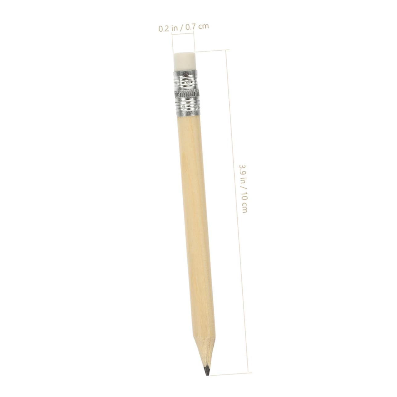 Uonlytech 3 Sätze Rundstift Künstlerstifte Zeichnung Ästhetisch Bleistifte Masse Mini-bleistifte Für Bleistifte Zeichnen Bleistift Schreiben Mini Bleistift Hölzern 100 Stück * 3