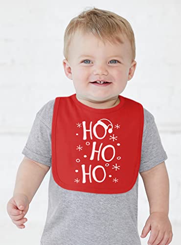 Aiden's Corner Handmade Cute Baby Holiday Christmas Bibs - Boy Girl Ho Ho Ho Xmas Bib2