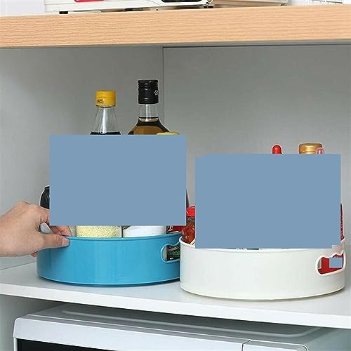 SPYKEY Porta Talheres 2pc Rotating Tray Kitchen Bowl Spice And Seasoning Organizer Anti Slip Storage