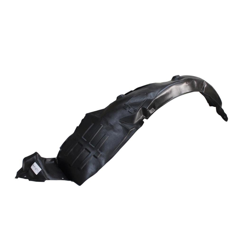 CarPartsDepot Front Left Driver Side Fender Liner Inner Panel Splash Guard 2011-2013 Compatible With HYUNDAI Sonata HY1248124