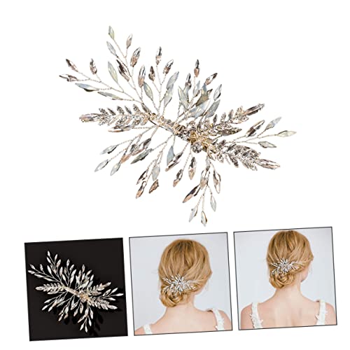 Barrette à cheveux strass pour fixer les coiffures de mariage Baluue - 4