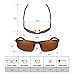 BLUPOND Polarized Sports Sunglasses for Men - Daytime Anti-Glare Copper TAC Lens - Metal Semi-Rimless Frame - Driving Fishing Shooting - Knight Visor