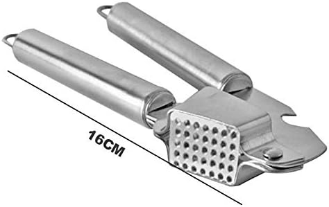 Stainless Steel Garlic Presses Crusher Chopper Stripper Vegetables Ginger Squeezer Masher Mincer