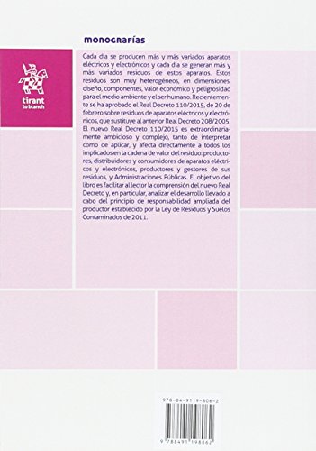 La responsabilidad ampliada del productor de aparatos eléctricos y electrónicos y la gestión de sus