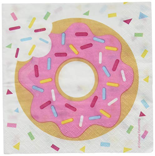 Creative Convertting 8C322292 Donut Serviette de Table 25 x 25 cm Multicolore