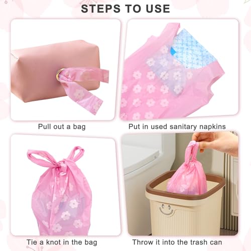 Bolsas Desechables para Toallas Sanitarias 0.5 gal, 150 pcs miniatura 5