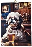 shih tzu noir et blanc Colecciona los otros carteles o cuadros de la misma serie, visita la tienda de KUSTOM ART haciendo clic bajo el título de este anuncio en el enlace 