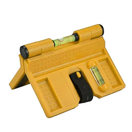 Nivel de Burbuja Ajustable para Medición y Nivelación de Tuberías, Postes y Vigas - Angular y Espiritual