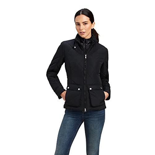 Veste Province Ariat femme coupe-vent et imperméable noire XS