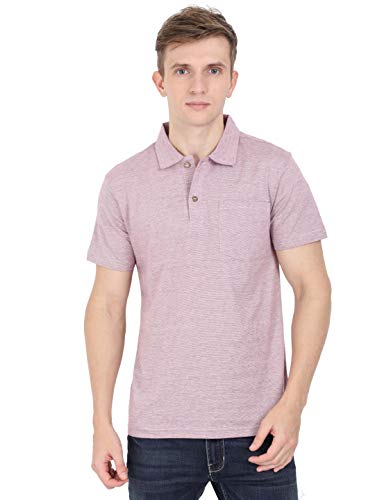 Image of ECOLINE Clothing Eco-Friendly Men's 50 /50 Blend Polo T-Shirt (Pack of 2)
