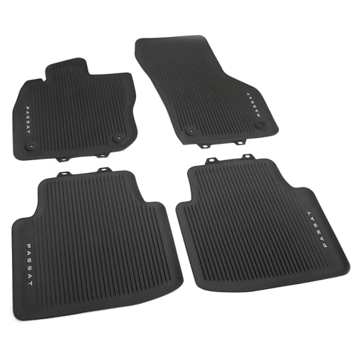 Volkswagen Tappetini in Gomma Premium, Compatibile con Passat B9 (3J)