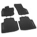 Produktbild Volkswagen 3J106150082V Gummi Fußmatten Premium Allwettermatten 4X Gummimatten, schwarz, mit Passat Schriftzug