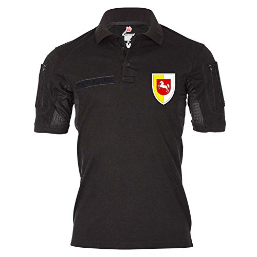 Polo tactique brigade 9 Bundeswehr noir XXXXX-Large pour homme fort