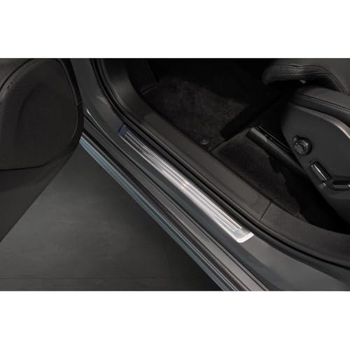 Seuils de portes inoxydable élégance 'Lines' pour Volvo XC90 II