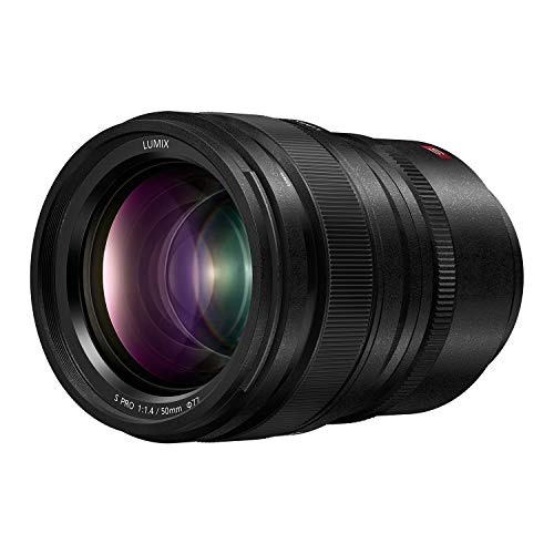 Amazing 🔥 Panasonic LUMIX S PRO 50mm F1.4 Lens, Full-Frame L Mount, LEICA Certified, Dust/Splash/Freeze-Resistant for Panasonic LUMIX S Series Mirrorless Cameras - S-X50 (USA),Black