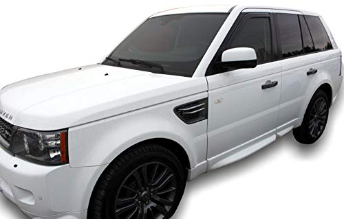 Déflecteurs de vent Range Rover Sport L320 pour rouler les vitres ouvertes sous la pluie